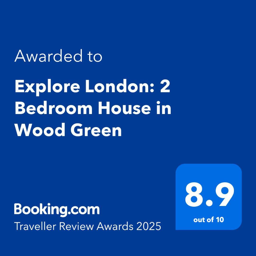 Explore London: 2 Bedroom House In Wood Green Экстерьер фото